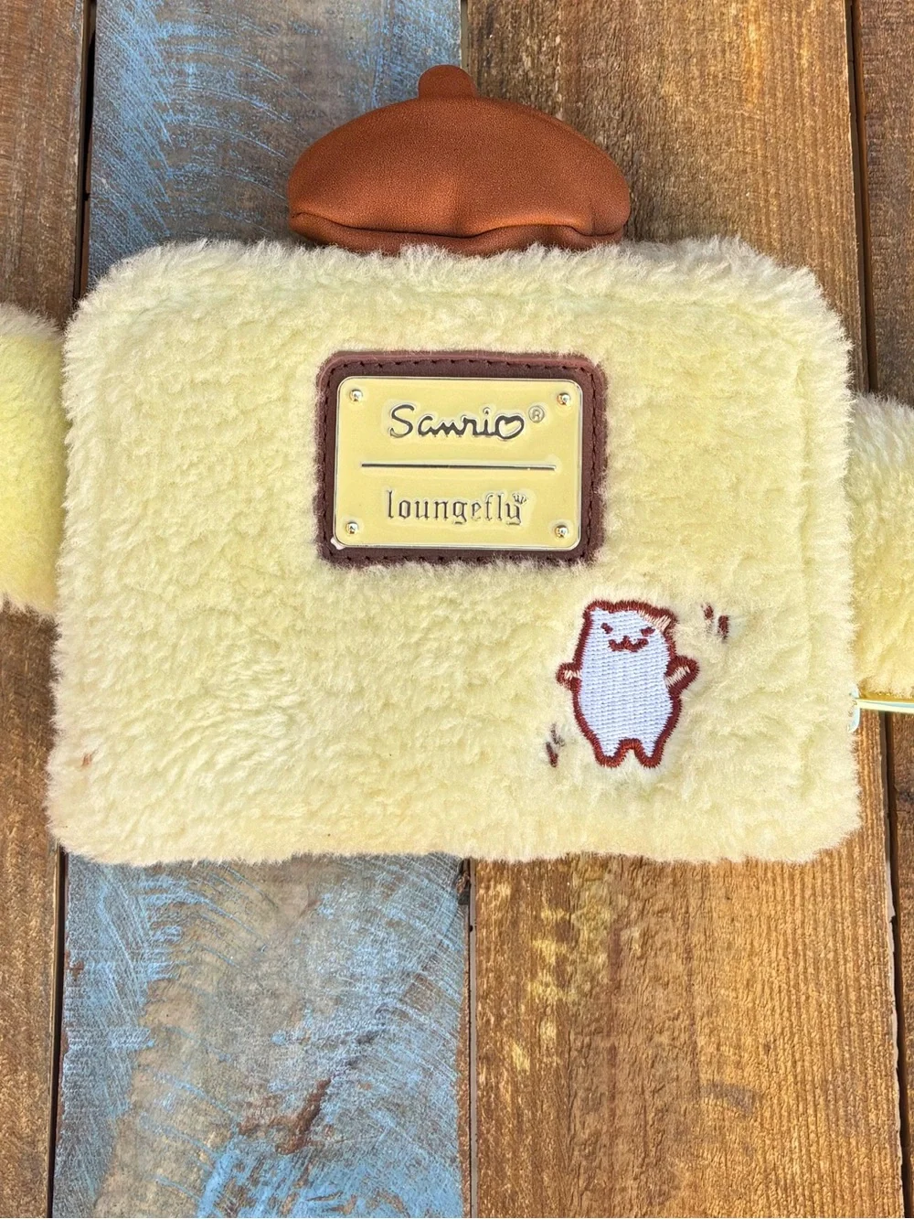 Loungefly Sanrio Pompompurin Plush Wallet